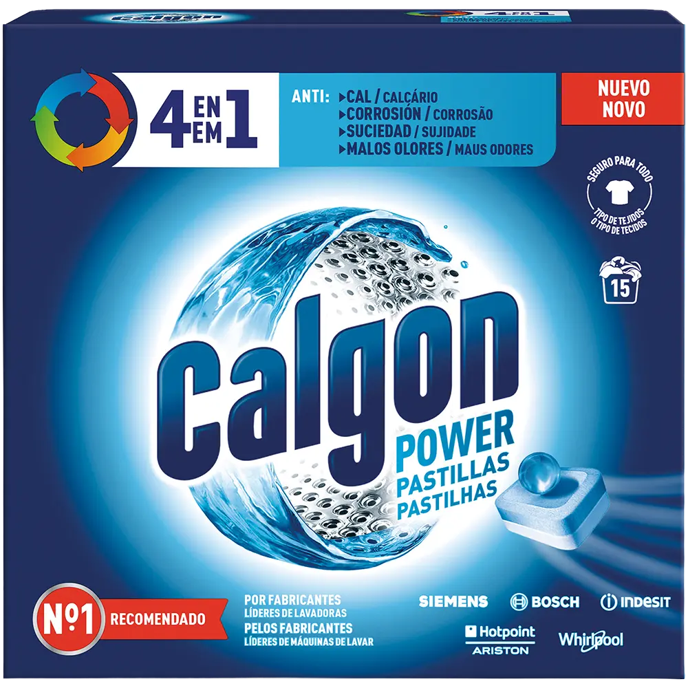 Calgon Power Pastillas 15
